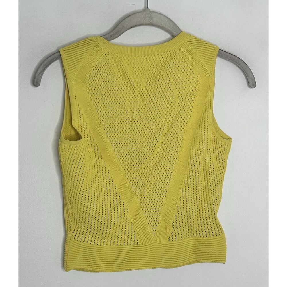Rachel Zoe Women’s Crochet Yellow Knit Skirt Set 2-Piece Size Small - Picture 7 of 10